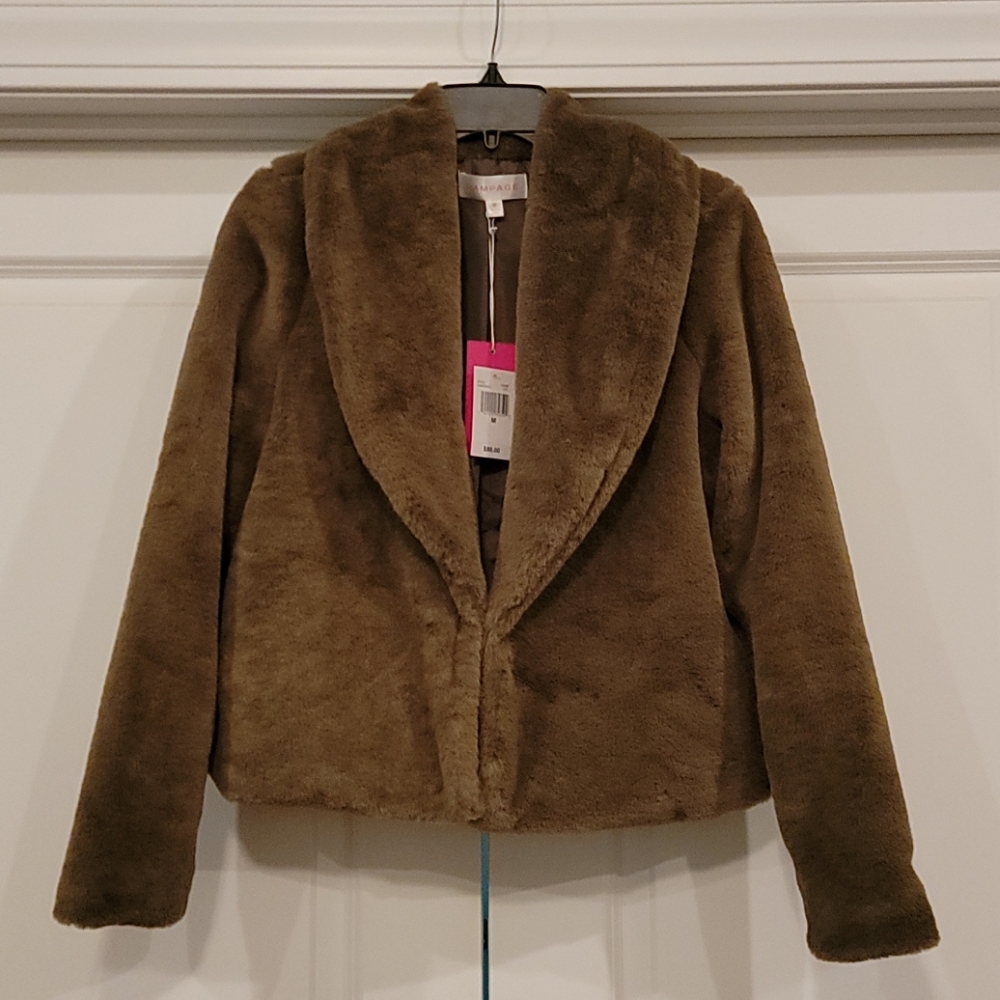 BNWT RAMPAGE OLIVE GREEN JACKET SZ MED